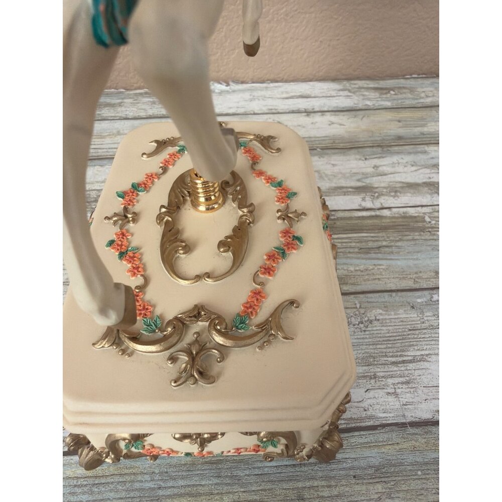 San Francisco Music Box Drdak Sultan’s Dream Carousel Music Box Plays Masquerade - Picture 11 of 16